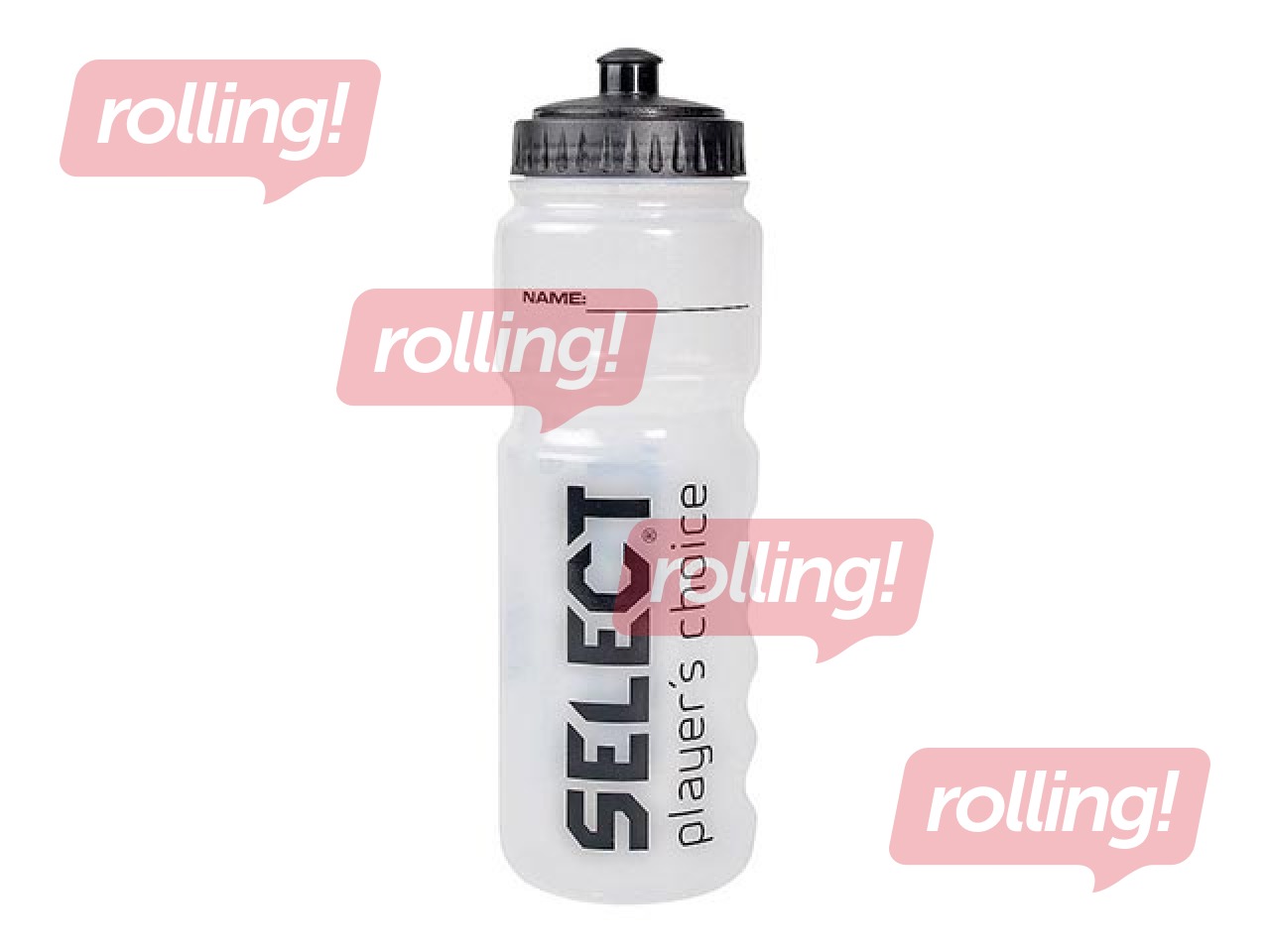 Water bottle Select 750ml, transparent