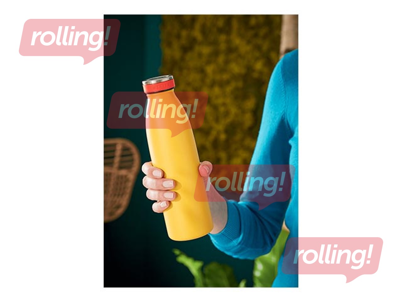 Термобутылка для воды Leitz Cosy, желтая, 500мл