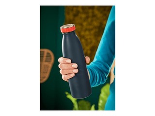 Термобутылка для воды Leitz Cosy, cерая, 500мл