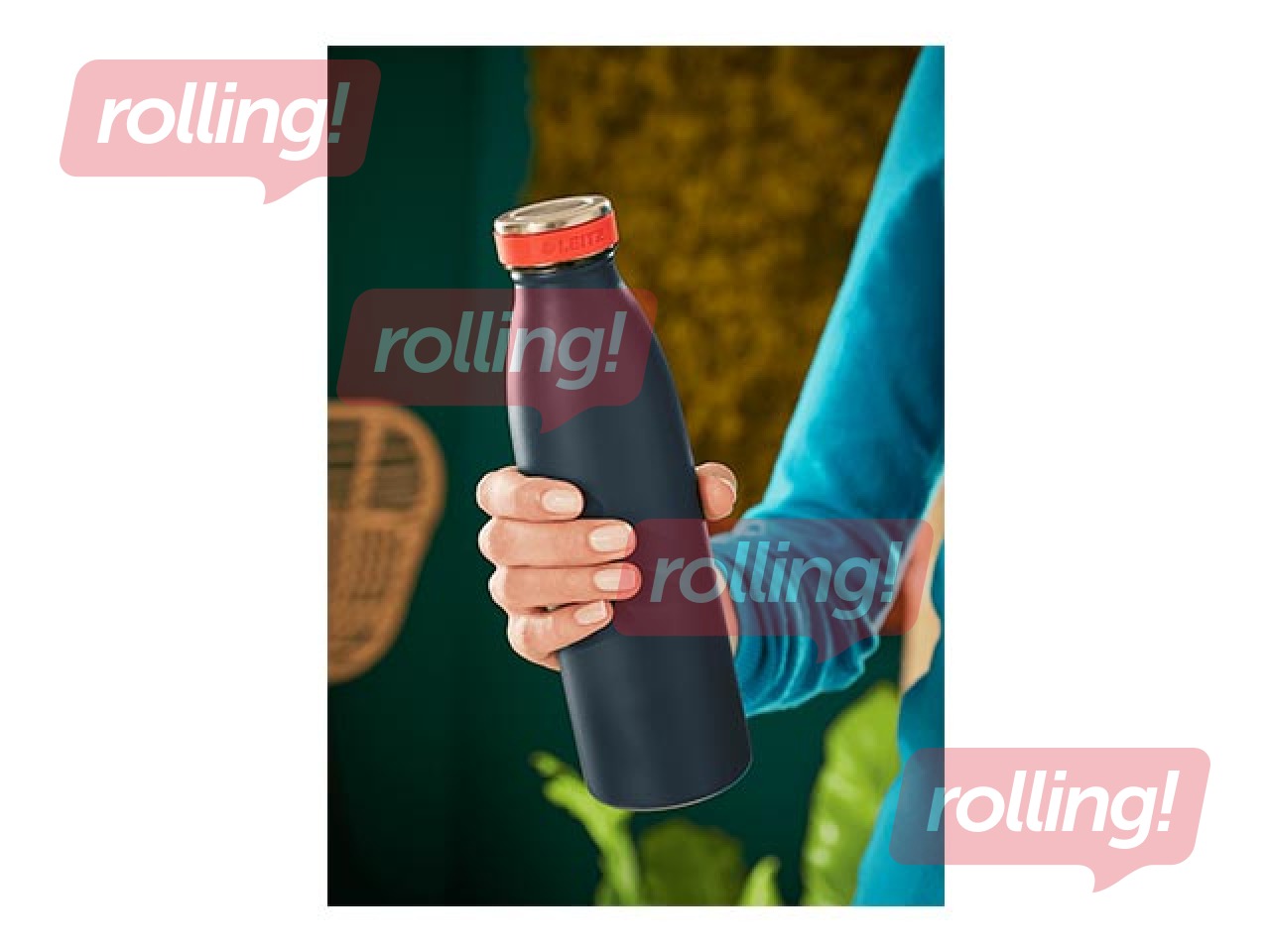 Термобутылка для воды Leitz Cosy, cерая, 500мл