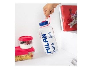 Бутылка для воды Milan, Tritan, прозрачная, 1л