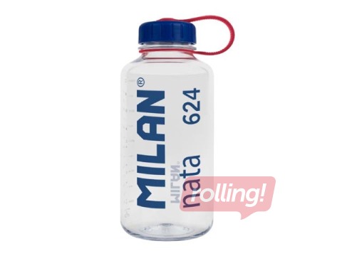 Ūdens pudele Milan, Tritan, caurspīdīga, 1l