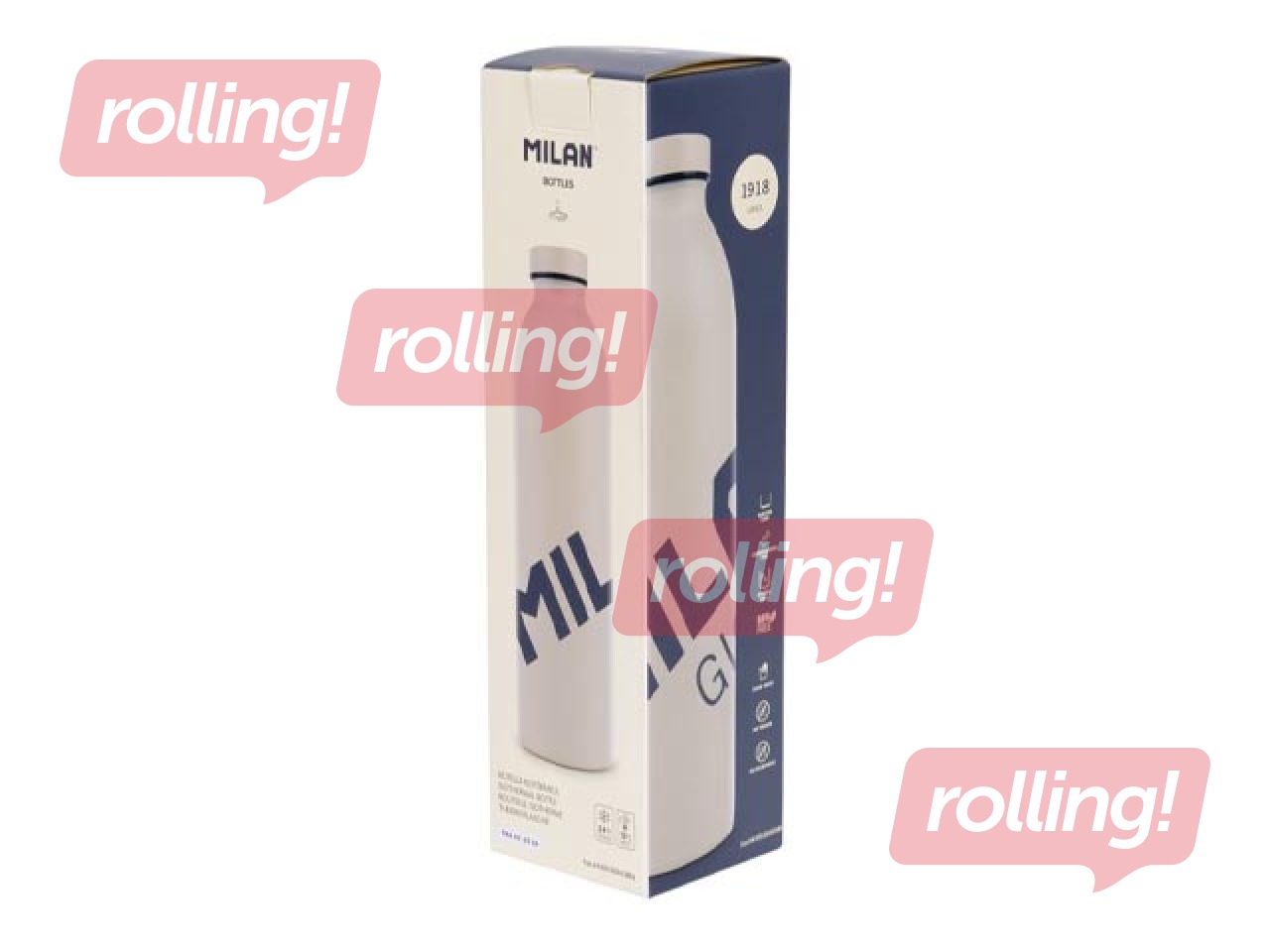 Thermo bottle Milan, Gigant 403, stainless steel, beige, 0.946l