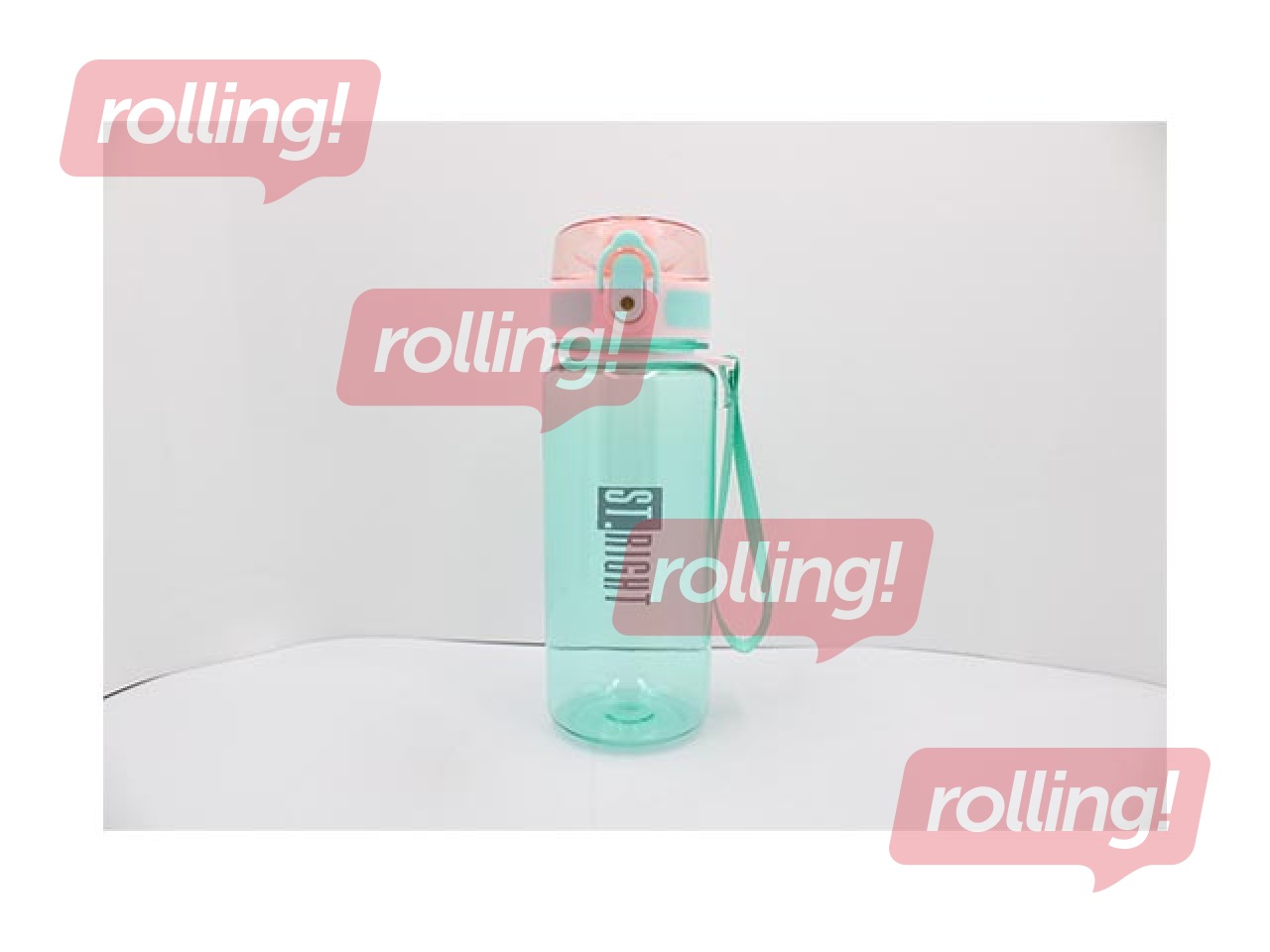 Ūdens pudele St.Right, Mint&Pink, 500ml