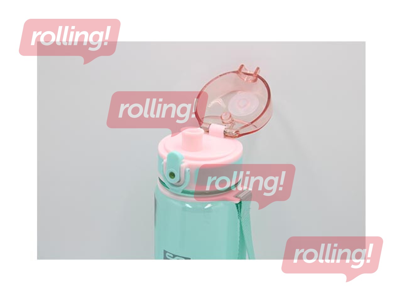 Ūdens pudele St.Right, Mint&Pink, 500ml