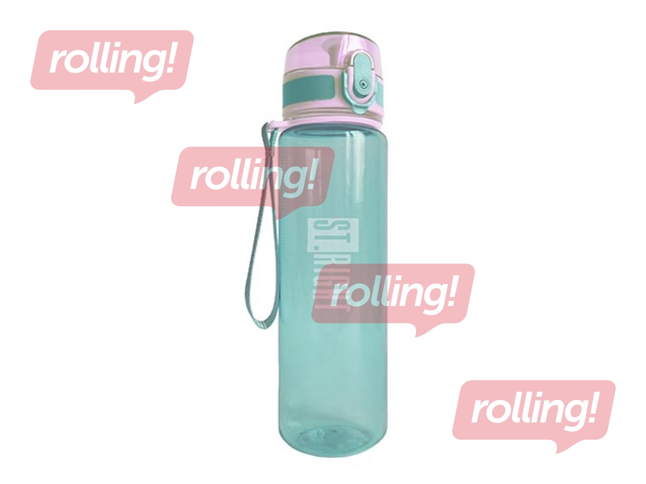 Watter bottle St.Right, Mint&Pink, 500ml