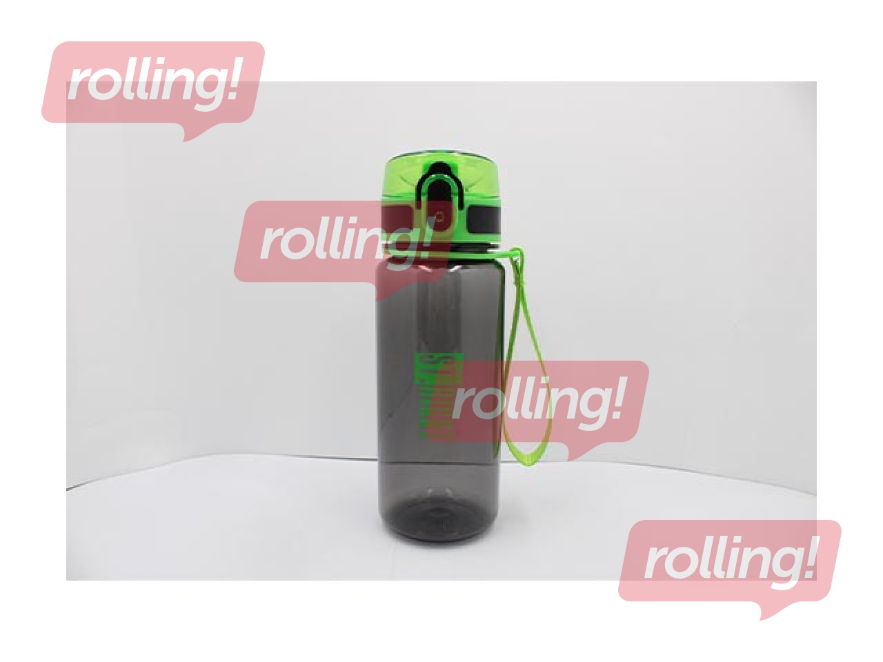 Watter bottle St.Right, Black&Green, 500ml