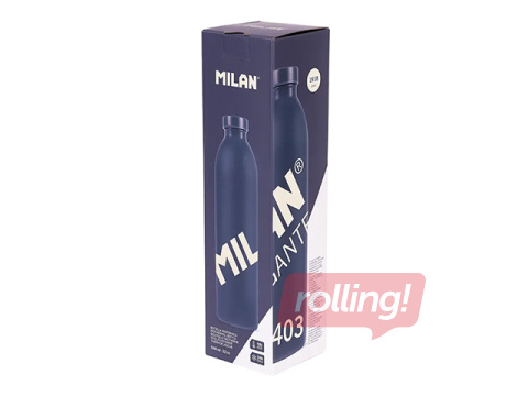 Thermal water bottle Milan Gigant 403, stainless steel, dark blue, 0.946ml