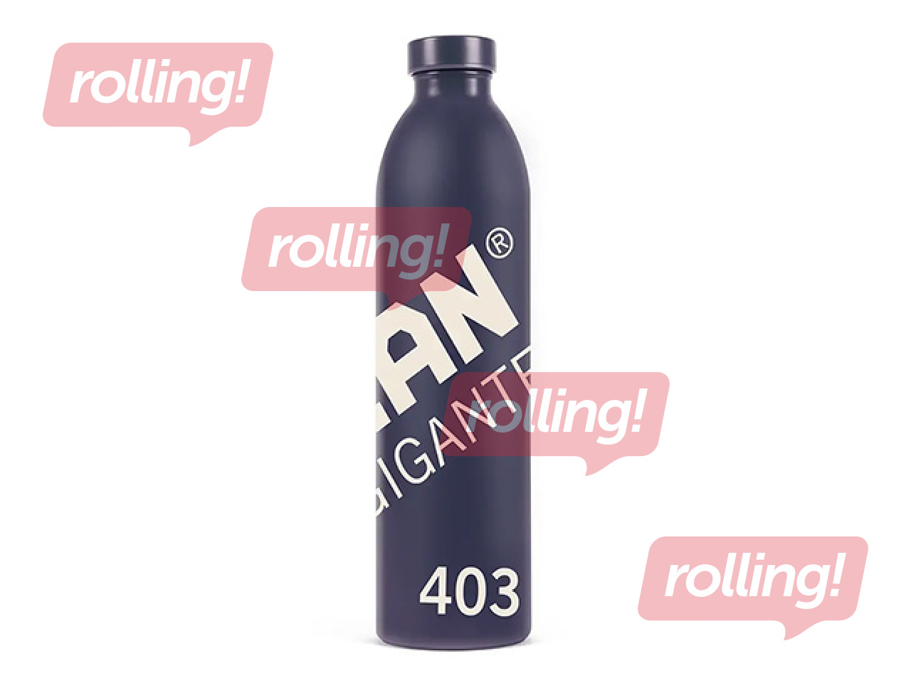 Thermal water bottle Milan Gigant 403, stainless steel, dark blue, 0.946ml