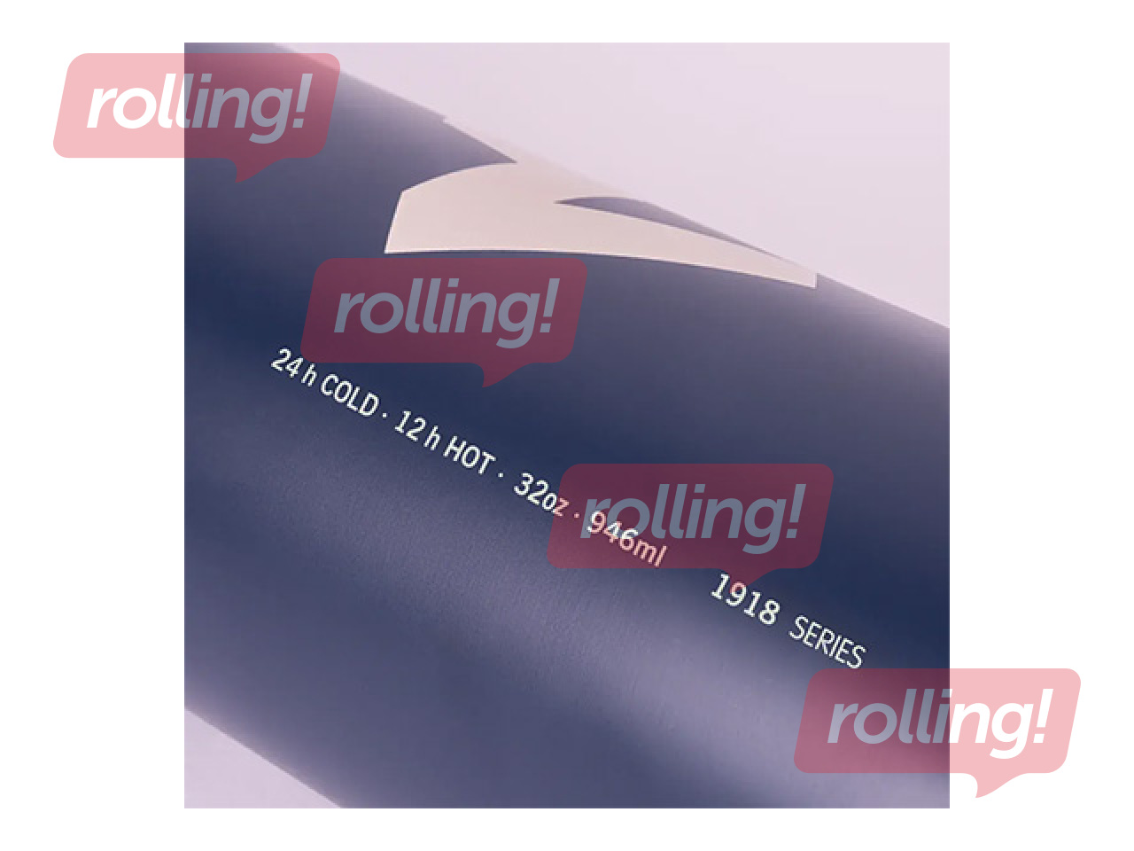 Thermal water bottle Milan Gigant 403, stainless steel, dark blue, 0.946ml