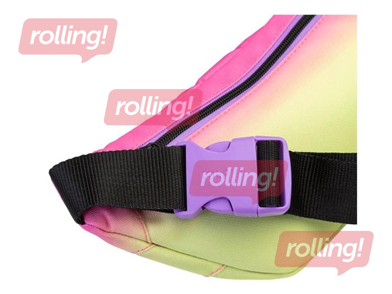 Hip bag Milan Sunset, yellow-pink
