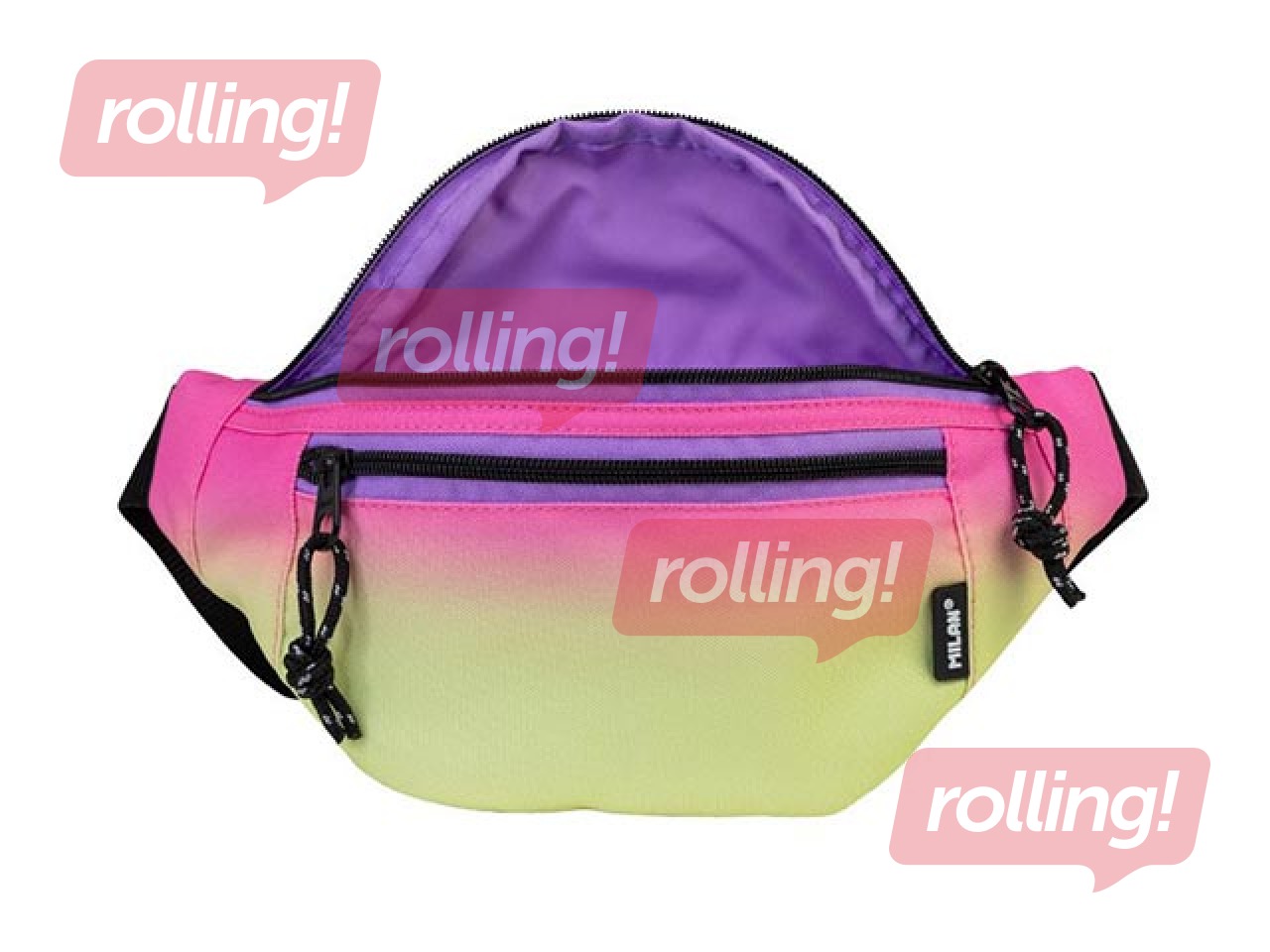 Jostas soma Milan Sunset, dzeltena-rozā