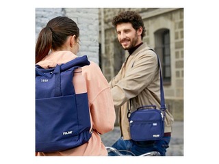 Isothermal food bag Milan 1918, 3,5l, with 3 lunch boxes, navy blue