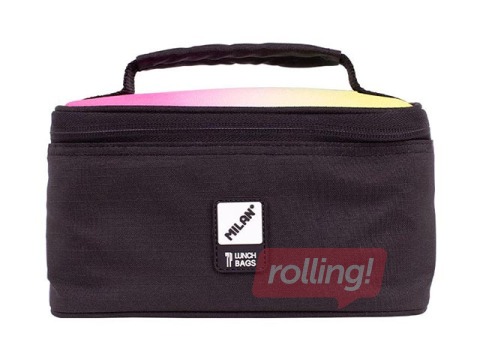 Izotermiska soma Milan Sunset ar pusdienu kastīti, 1.5l, melna