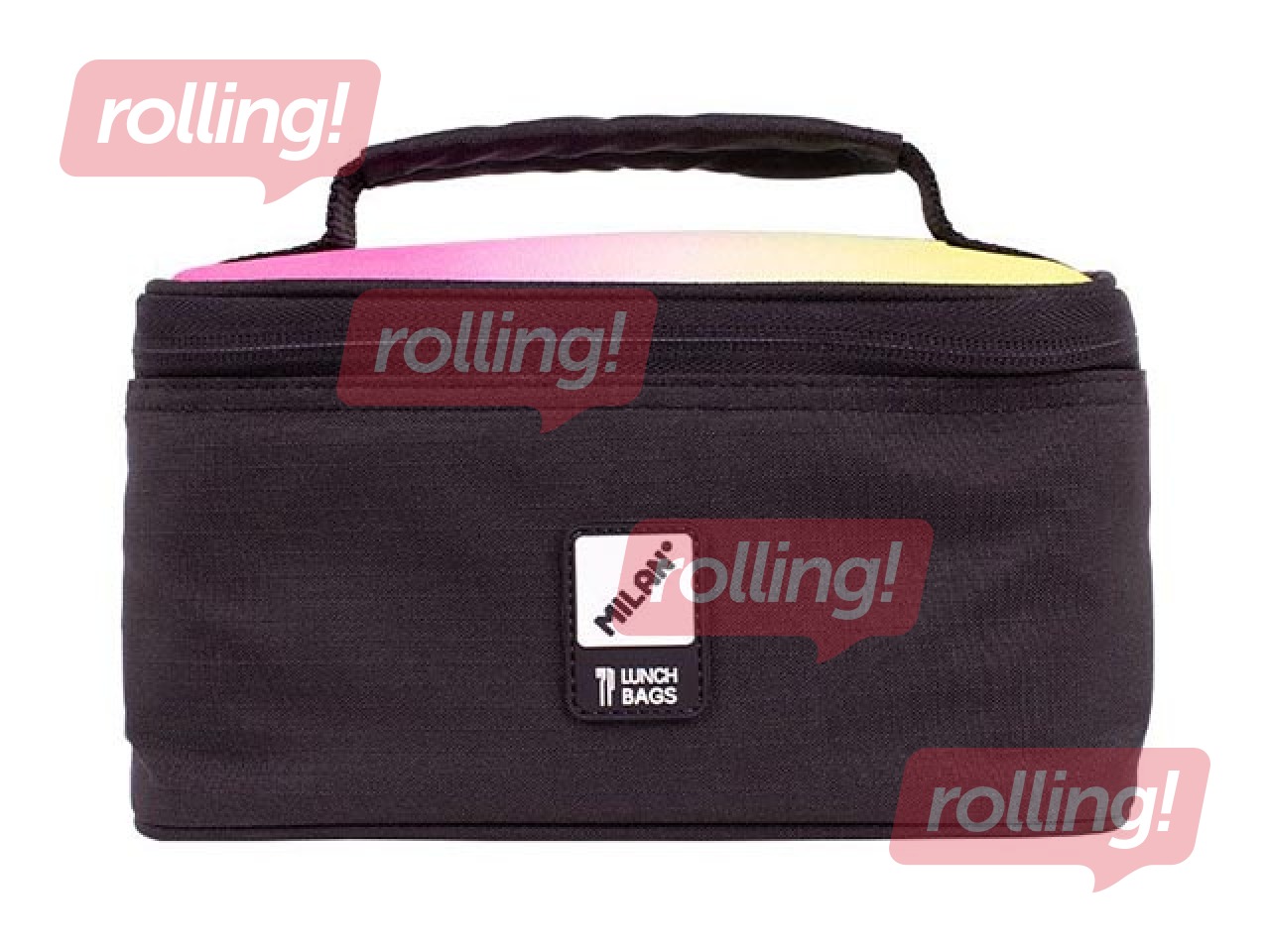 Izotermiska soma Milan Sunset ar pusdienu kastīti, 1.5l, melna