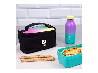 SALE Väike isotermiline toidukott Milan Sunset 1 söögikarbiga, 1,5 l, must