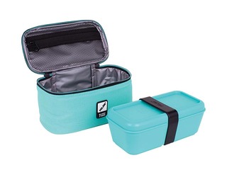 Изотермическая сумка Milan Sunset с ланч-боксом, 1,5л, зеленая