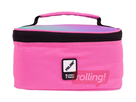 SALE Väike isotermiline toidukott Milan Sunset 1 söögikarbiga, 1,5 l, roosa