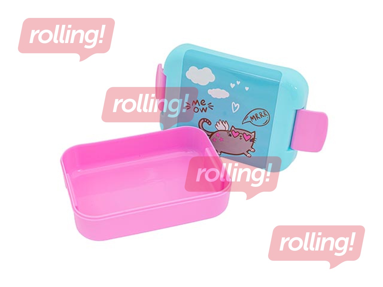 Pusdienu kaste Astra, Meow, taisnstūra, 0.45l