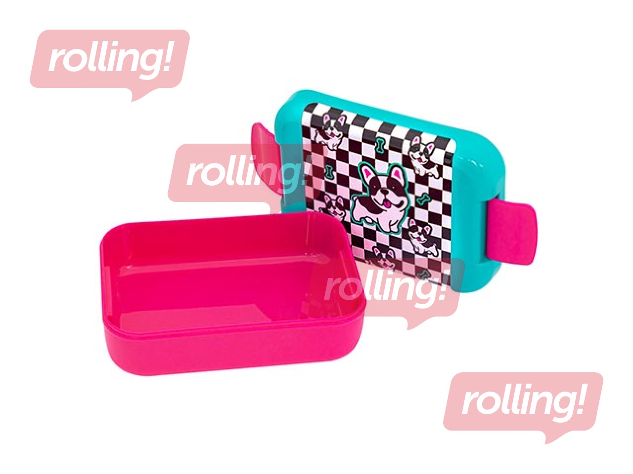 Pusdienu kaste Astra, Cute Puppy, taisnstūra, 0.45l