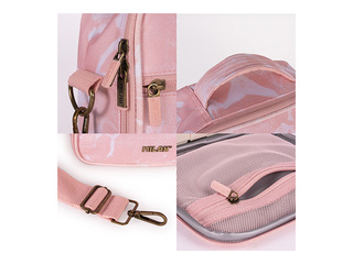 Izotermiska soma ar 3 pusdienu kastītēm Milan Lava, 3.5 l, rozā