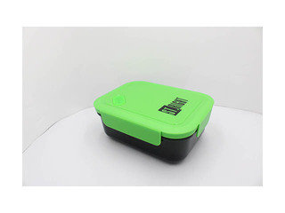 Pusdienu kaste St. Right, Black&Green, taisnstūra, 1.2l