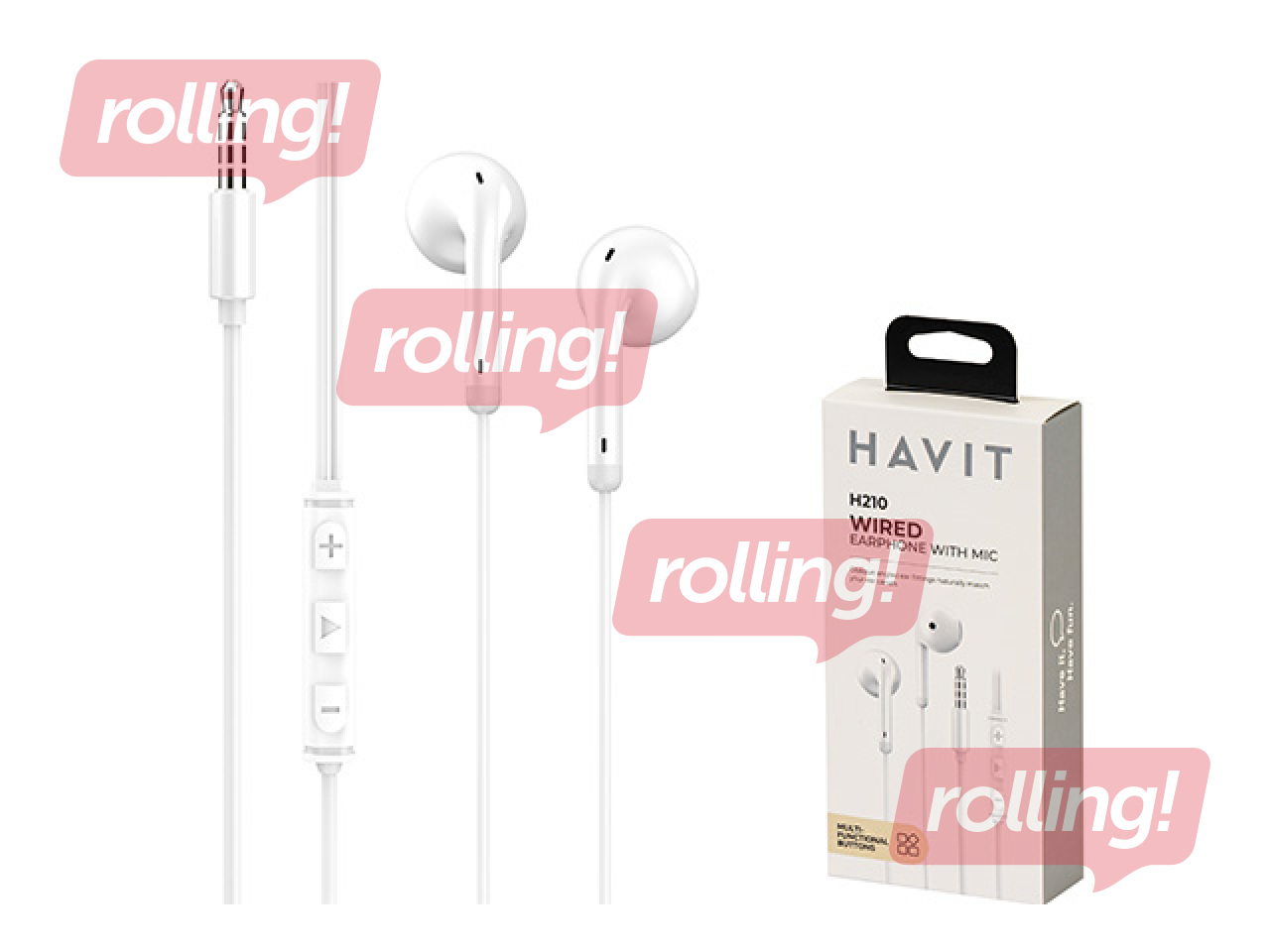 Наушники с микрофоном HAVIT H210