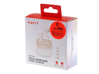 Bezvadu austiņas HAVIT TW982, rozā