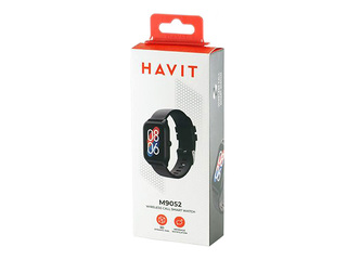 Viedpulkstenis Havit 9052, melns