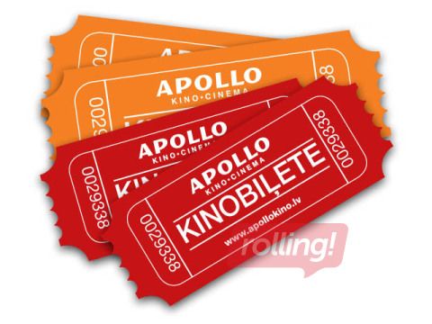 Apollo kino standarta dāvanu biļete