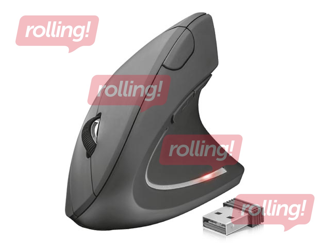 Trust Verto Mouse ergonomic, 6 buttons, Wireless