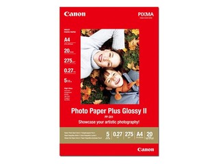 Фотобумага, глянцевая Canon Plus Glossy II PP-201, 275 г/м2, 20 листов