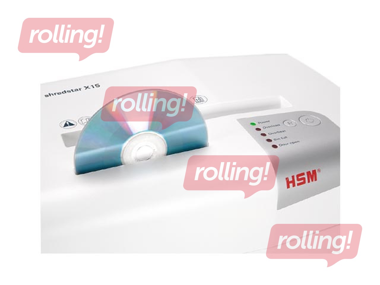 Document Shredder HSM shredstar X15