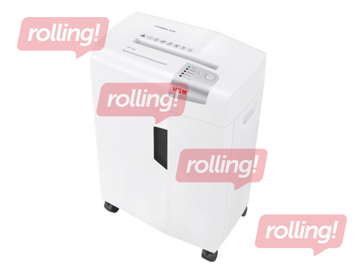 Dokumentu smalcinātājs HSM shredstar X15, Balts