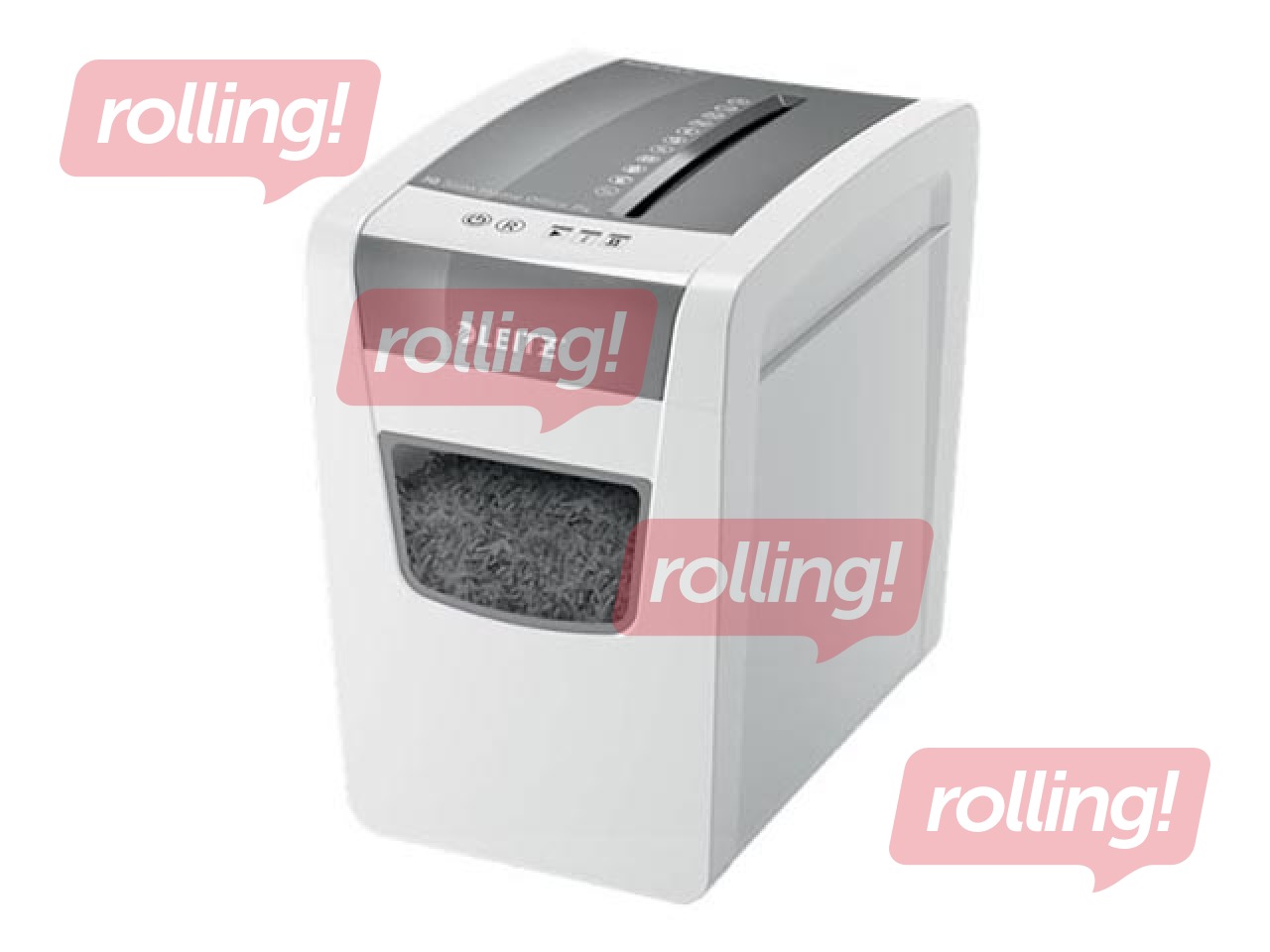 Dokumentu smalcinātājs Leitz IQ Slim Home Office, P4 + DĀVANA! Pērc papīra smalcinātāju  un saņe