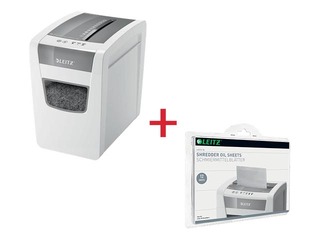 Dokumentu smalcinātājs Leitz IQ Slim Home Office, P4 + DĀVANA! Pērc papīra smalcinātāju  un saņe
