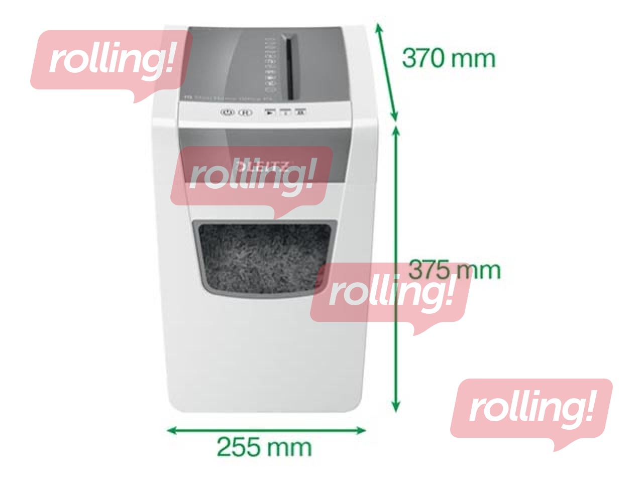 Dokumentu smalcinātājs Leitz IQ Slim Home Office, P4 + DĀVANA! Pērc papīra smalcinātāju  un saņe