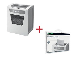 Shredder Leitz IQ Office P4 + GIFT! Buy paper shredder and receive a gift!