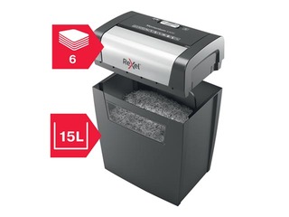 Dokumentu smalcinātājs Rexel Momentum X406, P4 + DĀVANA! Pērc papīra smalcinātāju un saņem dāvanu!