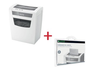 Paper Shredder Leitz IQ Home Office, P4 + GIFT! Buy paper shredder and receive a gift!