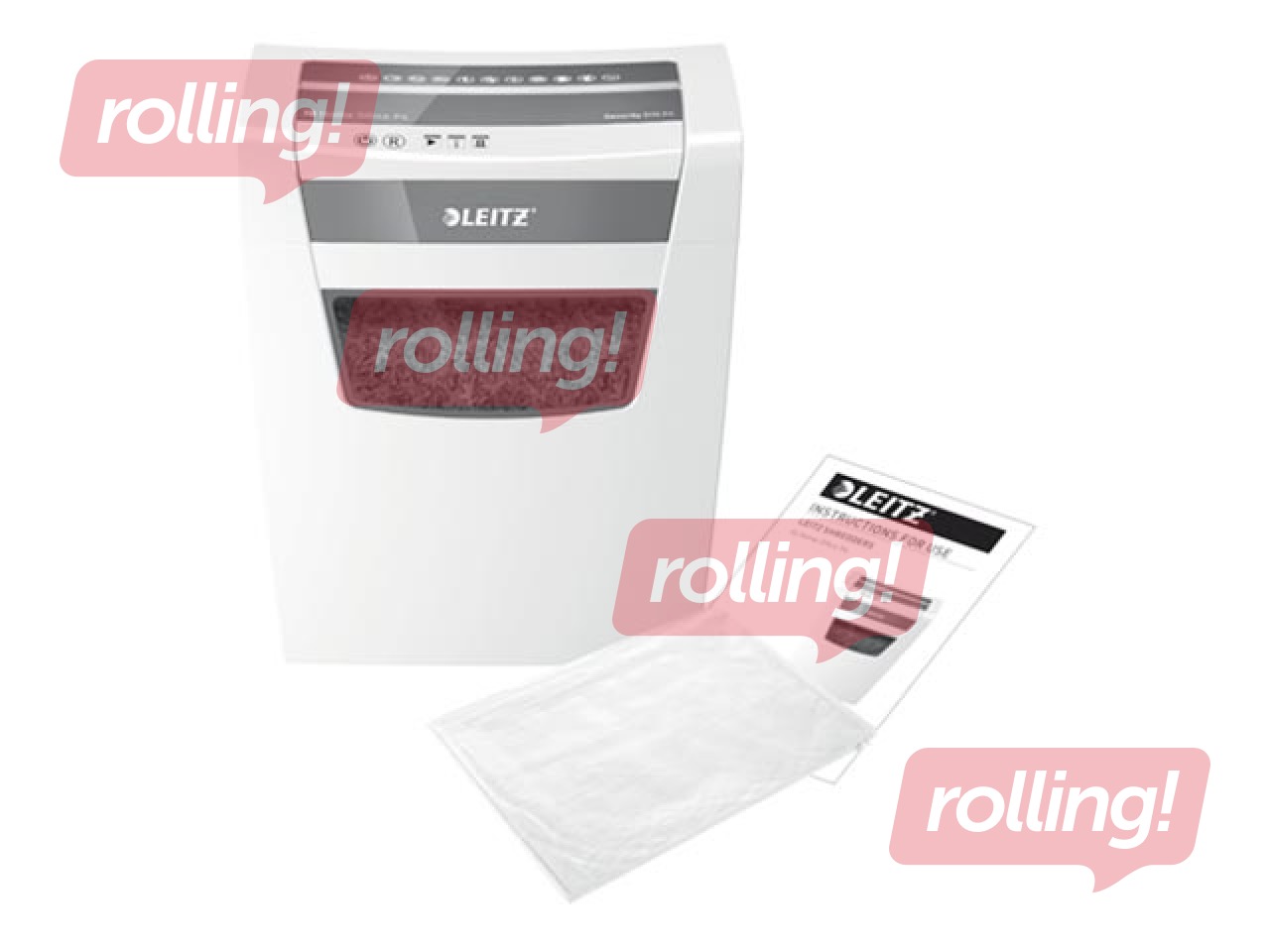 Шредер Leitz IQ Home Office, P4 + ПОДАРОК! Покупай шредер и получи подарок!