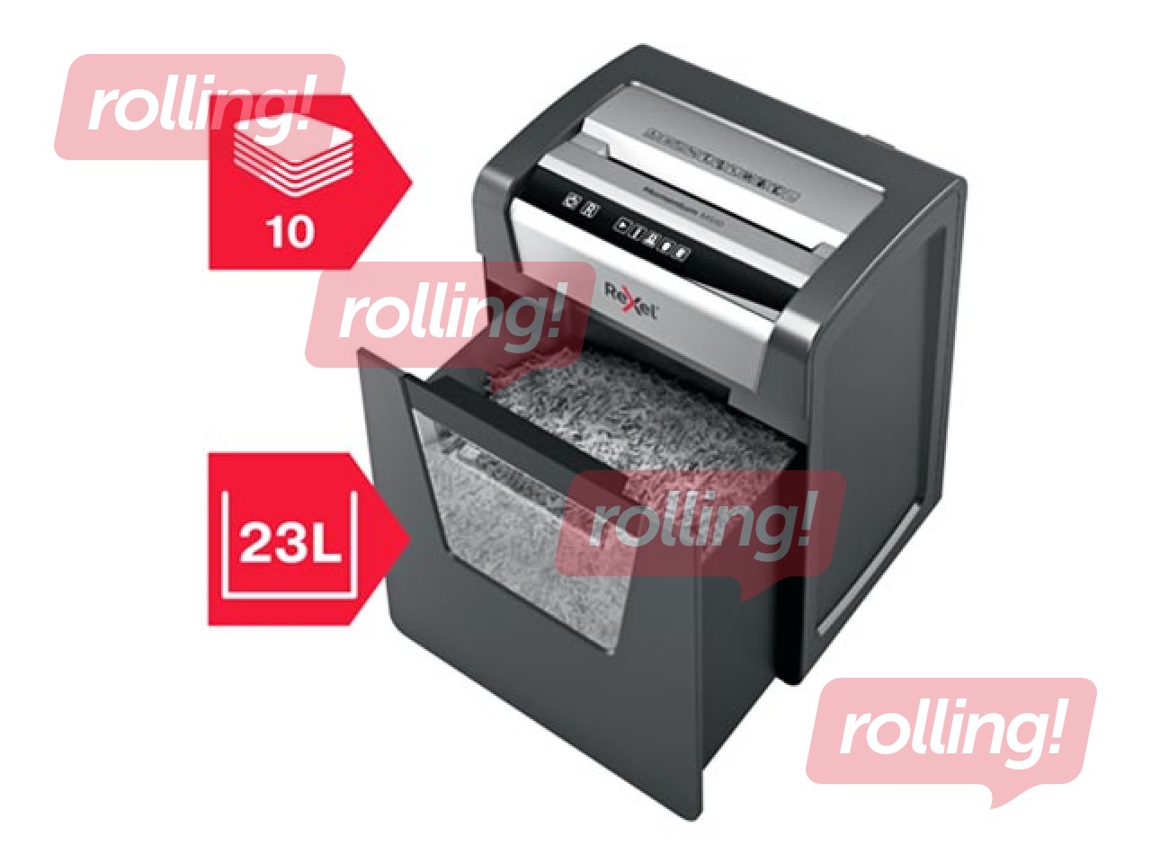 Шредер Rexel Momentum M510, P5 + ПОДАРОК! Покупай шредер и получи подарок!