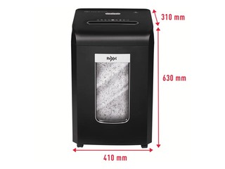 Dokumentu smalcinātājs Rexel ProMax QS RSX1538, 4x40mm, P4 + DĀVANA! Pērc papīra smalcinātāju u
