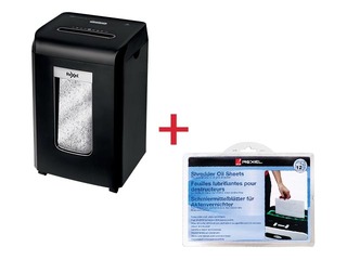 Shredder Rexel ProMax QS RSX1538, 4x40mm, P4 + GIFT! Buy paper shredder and receive a gift!