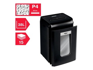 Shredder Rexel ProMax QS RSX1538, 4x40mm, P4 + GIFT! Buy paper shredder and receive a gift!