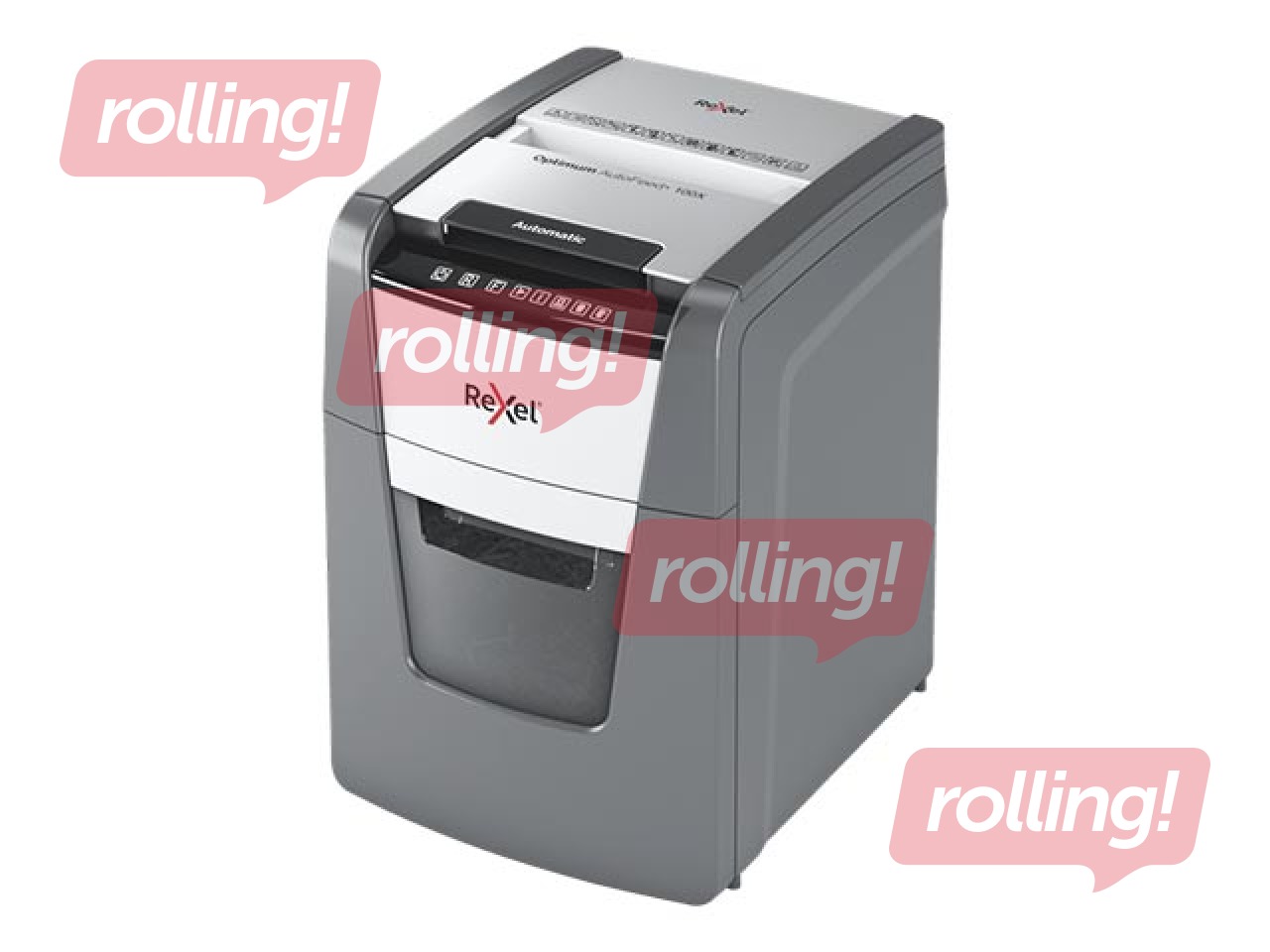 Paper Shredder Rexel Optimum AutoFeed+ 100X + GIFT! Buy paper shredder and receive a gift!