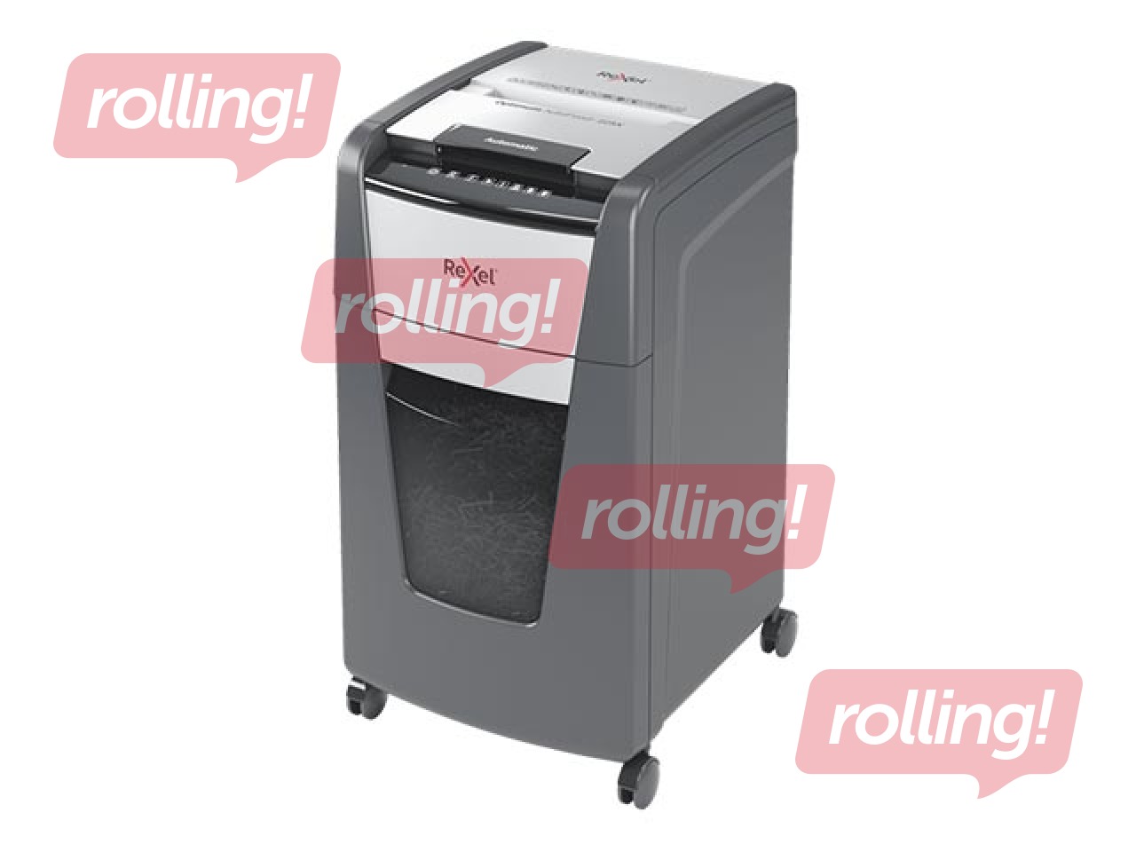 Dokumentu smalcinātājs Rexel Optimum AutoFeed+ 225X + DĀVANA! Pērc papīra smalcinātāju un saņe