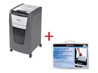Dokumentu smalcinātājs Rexel Optimum AutoFeed+ 225X + DĀVANA! Pērc papīra smalcinātāju un saņe