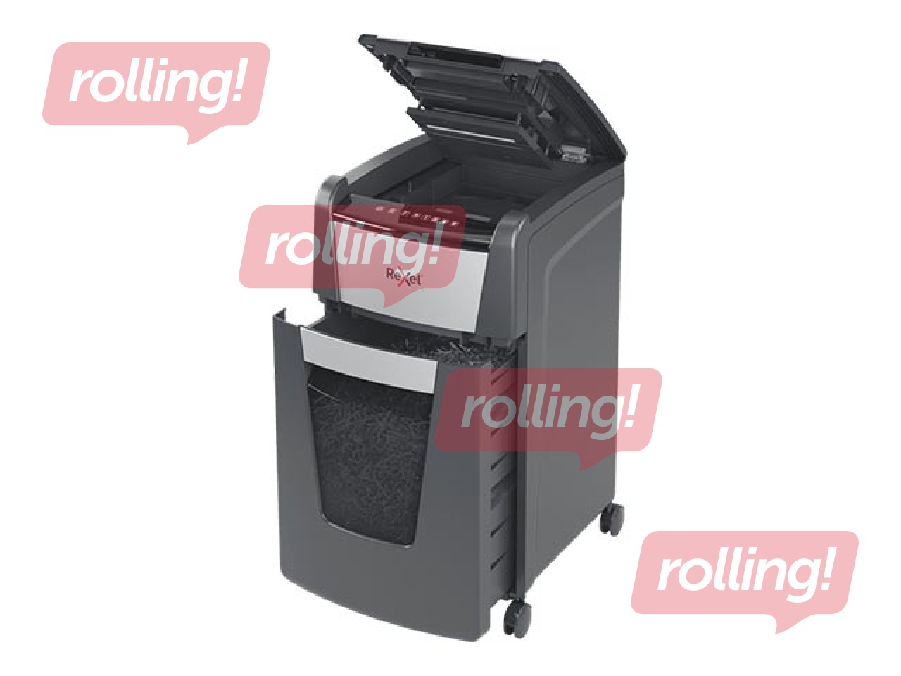 Dokumentu smalcinātājs Rexel Optimum AutoFeed+ 225X + DĀVANA! Pērc papīra smalcinātāju un saņe