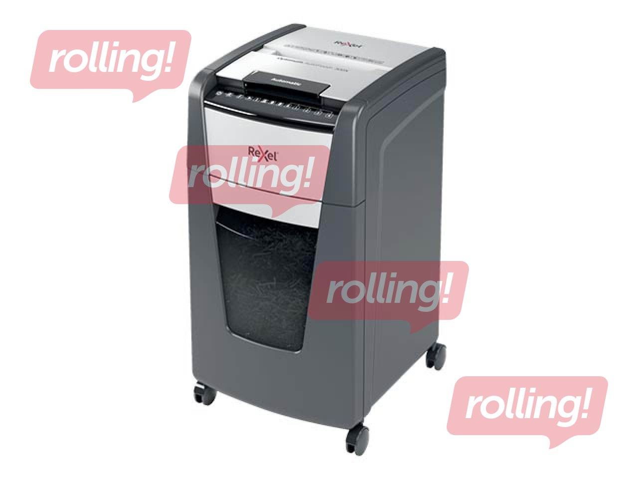 Dokumentu smalcinātājs Rexel Optimum AutoFeed+ 300X + DĀVANA! Pērc papīra smalcinātāju un saņe